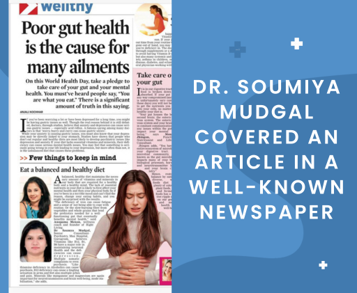 Dr. soumiya mudgal covered an article in a well-known newspaper